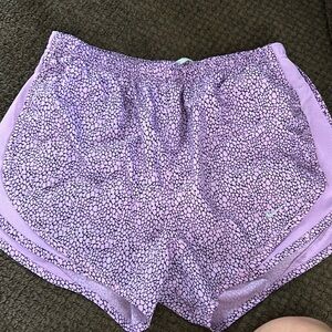 Purple & Blue Nike shorts in good condition